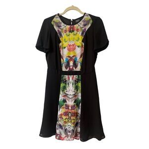 Prabal Gurung for Target dress modern floral sz 10